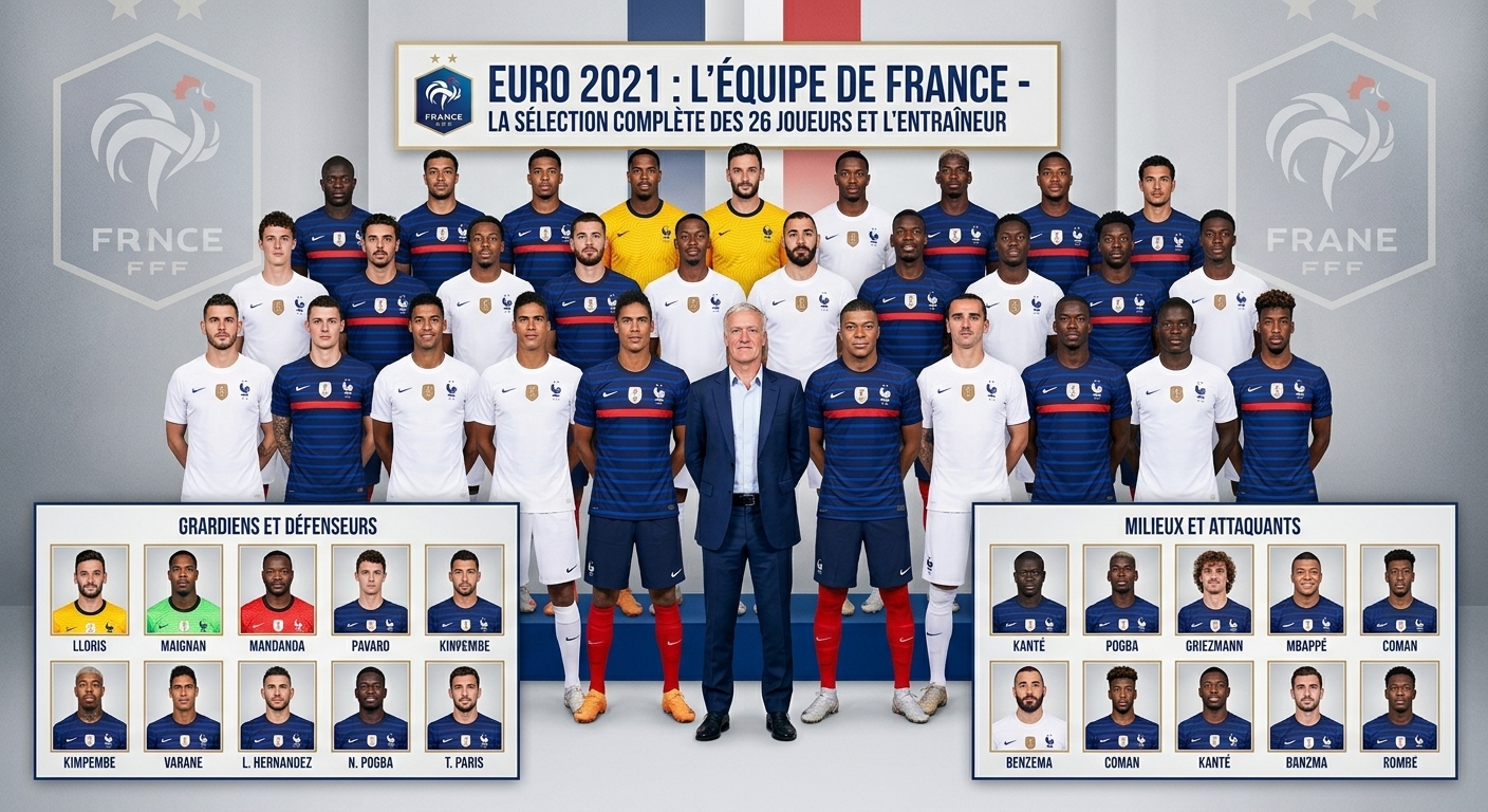 Euro 2021 liste des 26 bleus avec le retour attendu de Karim Benzema